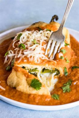  Chile relleno, täynnä juustoa ja höystettyä chilillä!